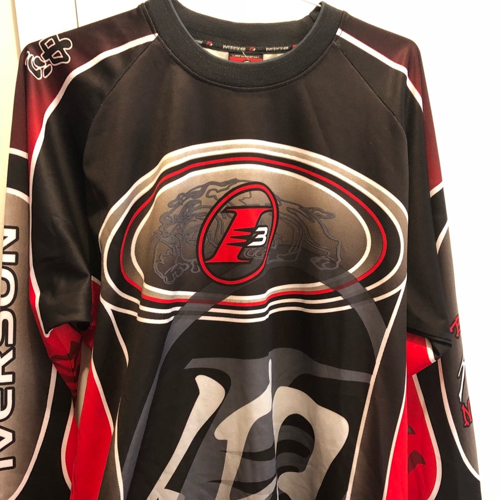 Reebok Allen Iverson Motocross Racing Jersey